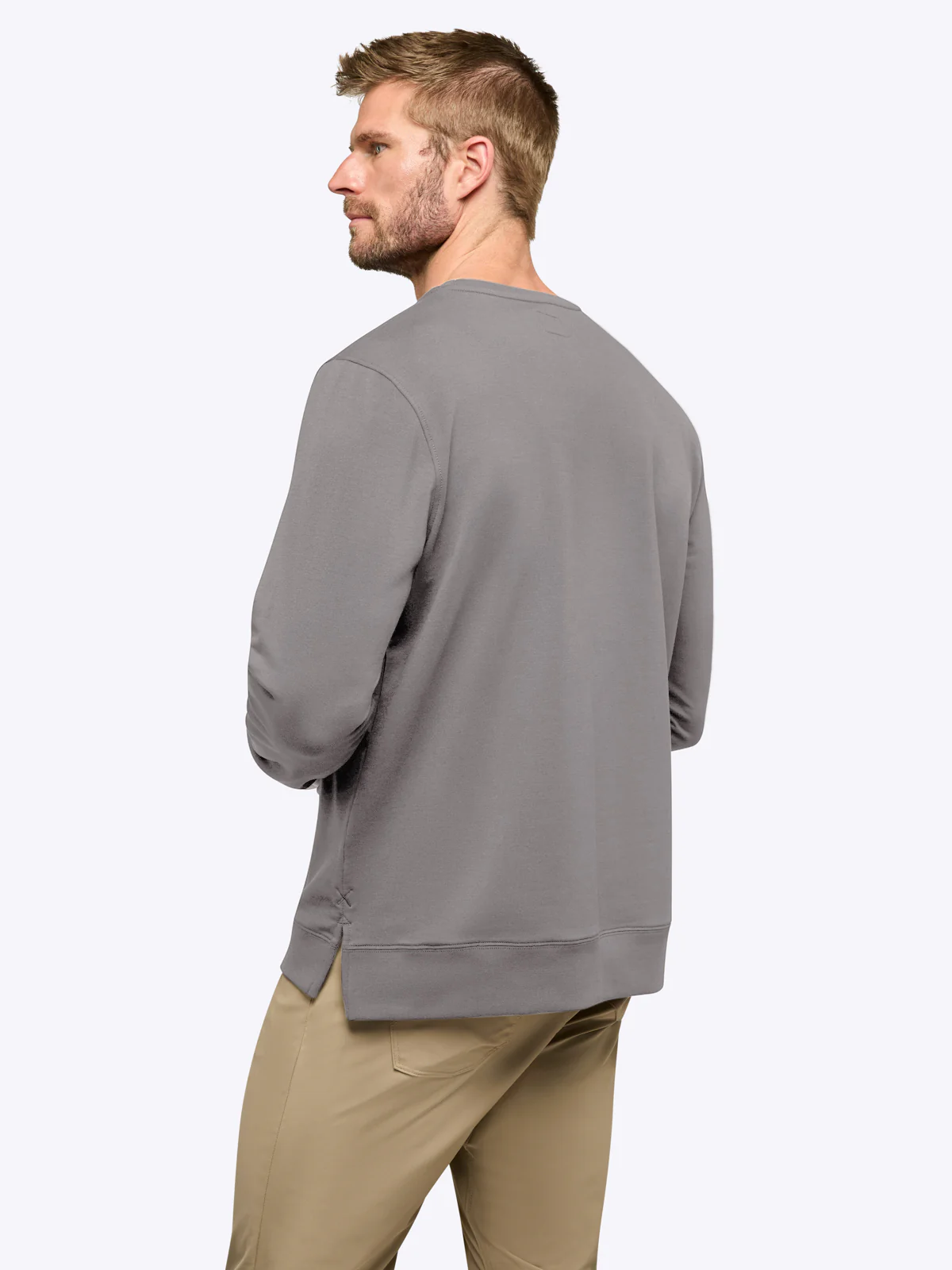 Hyperloop Pullover Split-Hem | Wolf Signature-Fit - Image 3