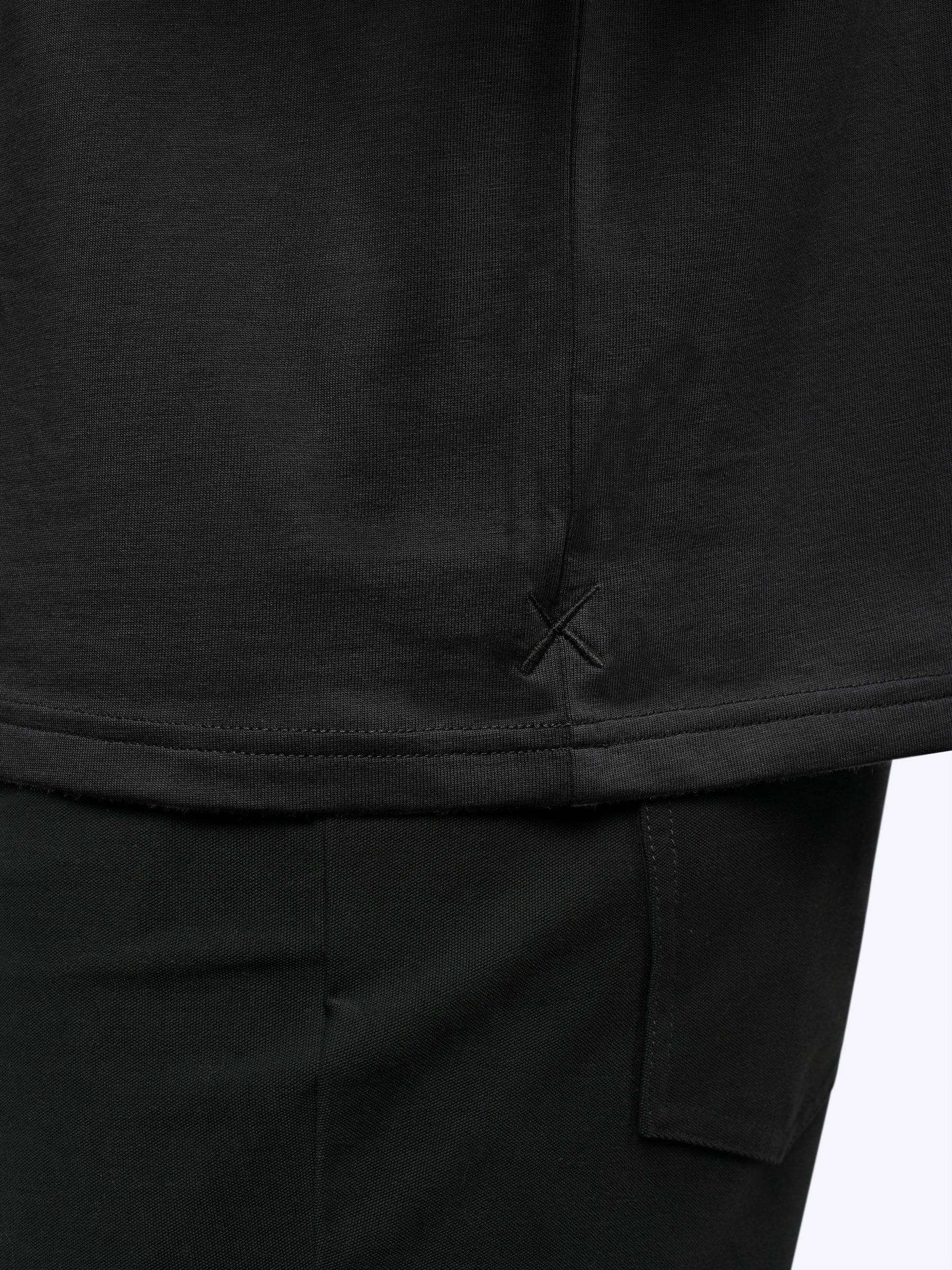 Overtime Oversized Tee | Black Relaxed-Fit - Image 5