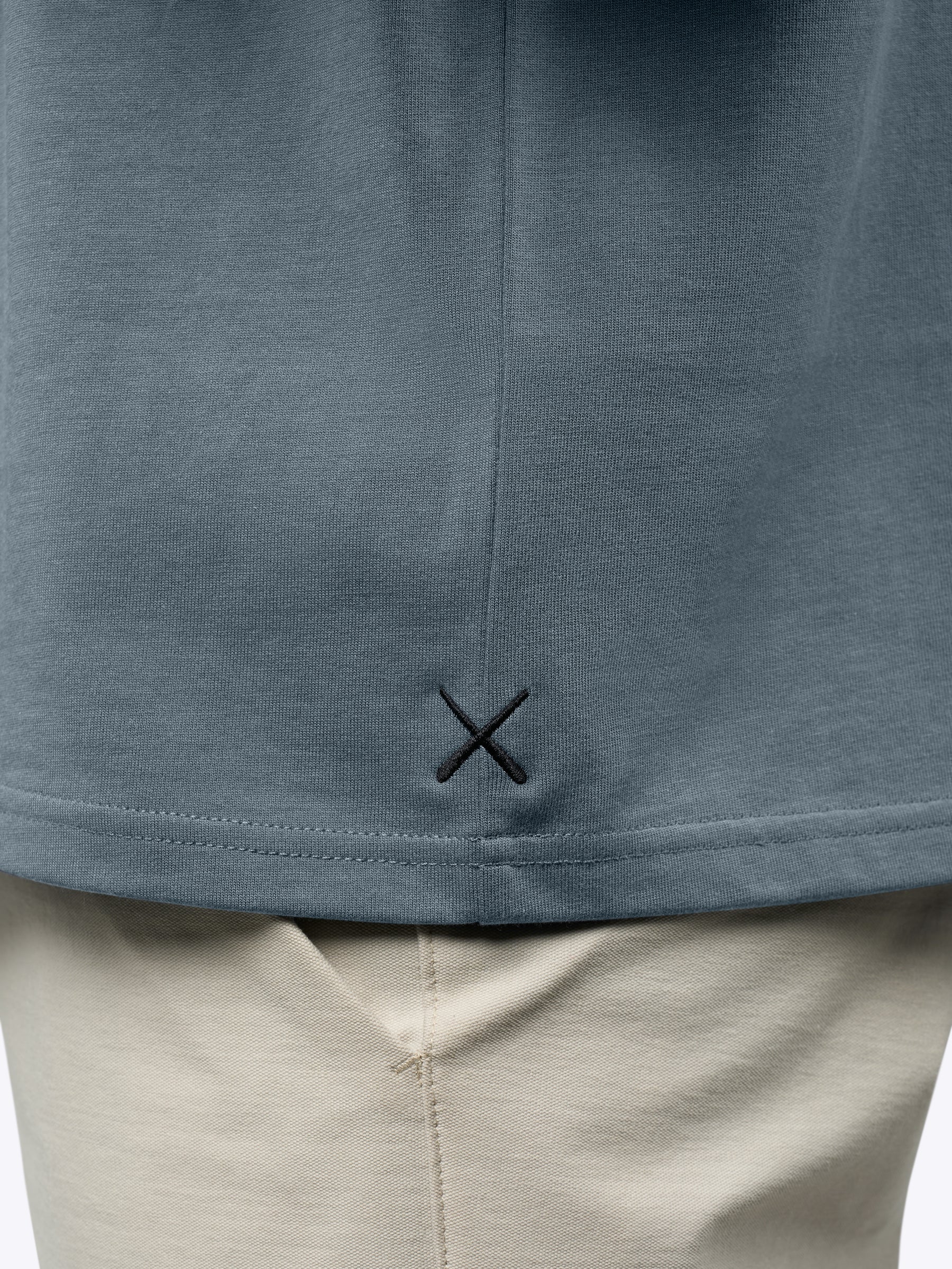 Overtime Oversized Tee | Ocean Storm Relaxed-Fit - Image 6