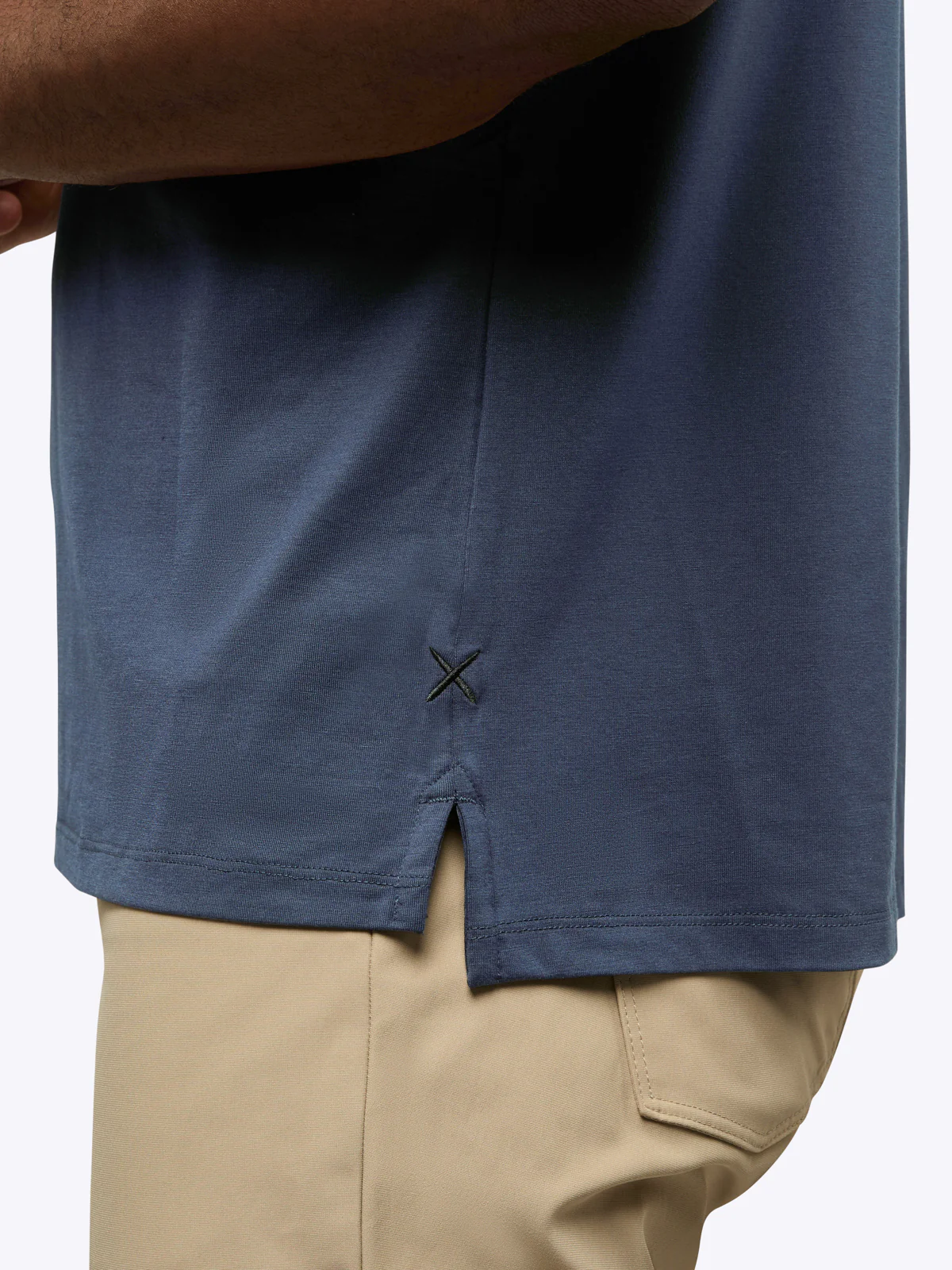 AO Split-Hem Tee | Pacific Blue Signature-fit PYCA Pro® - Image 5