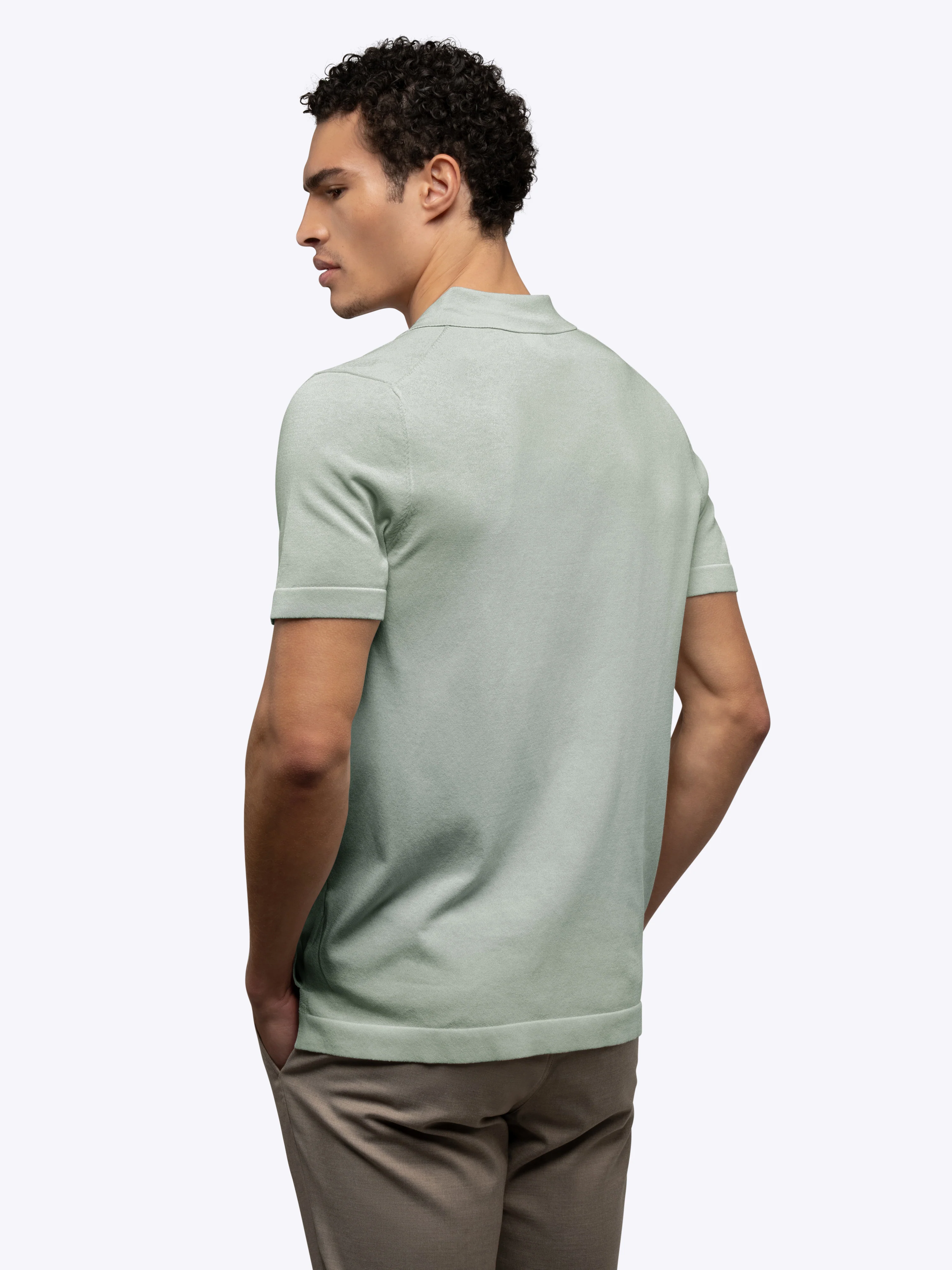 Riviera Knit Button Up | Mercury Signature-Fit - Image 4