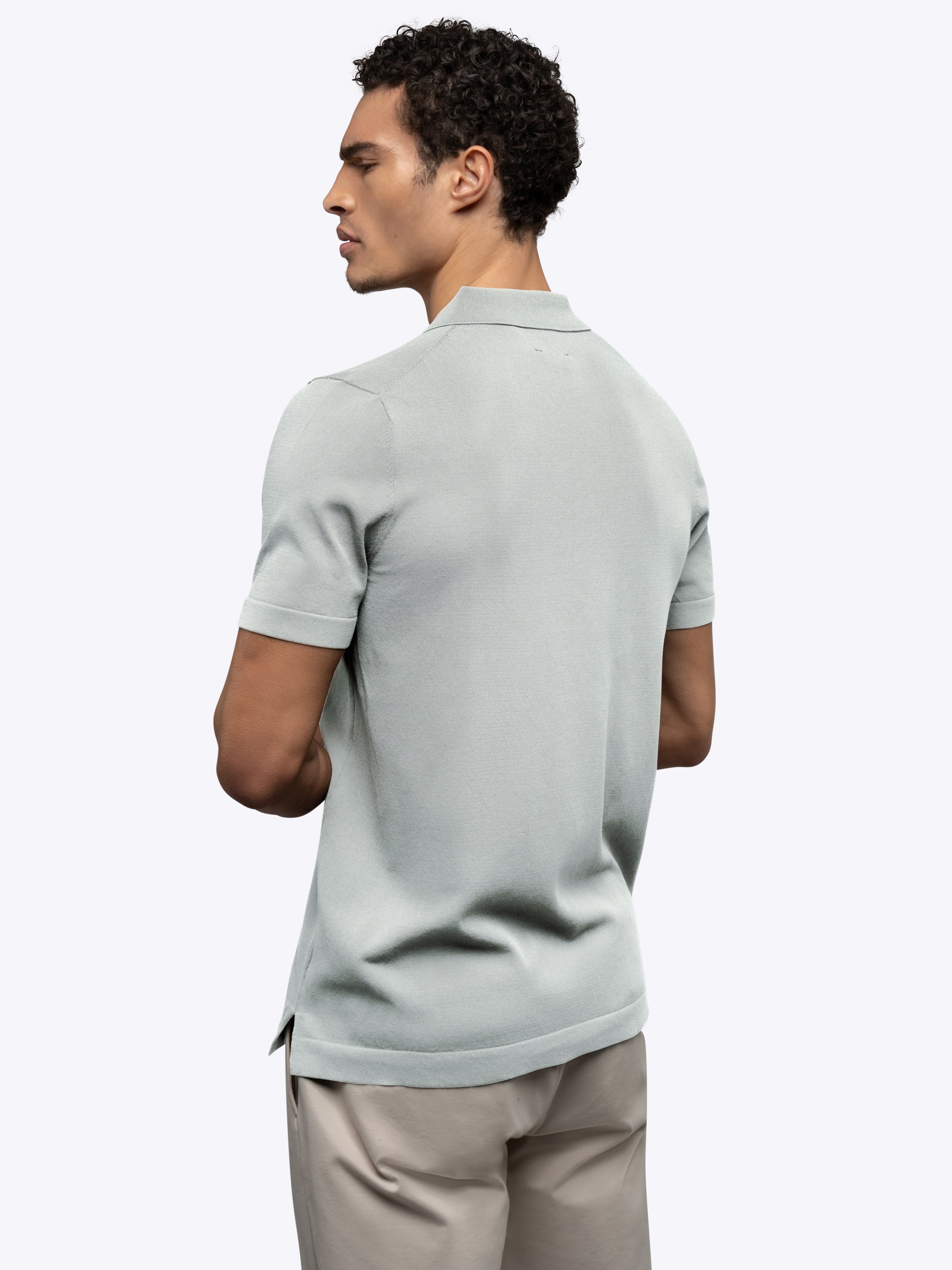 Riviera Knit Button Up | Metal Signature-Fit - Image 3