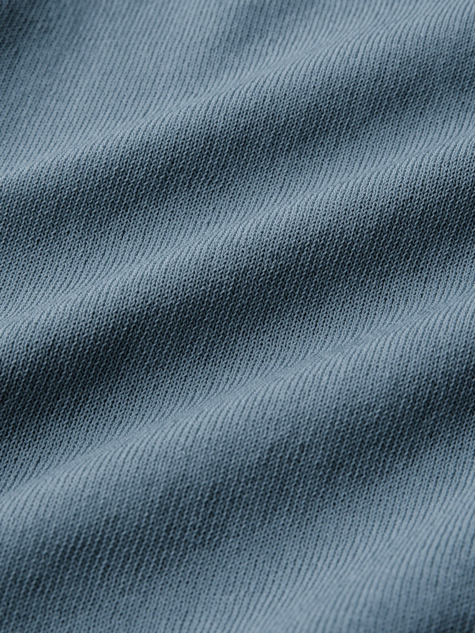 Riviera Knit Button Up | Naples Blue Signature-Fit - Image 3