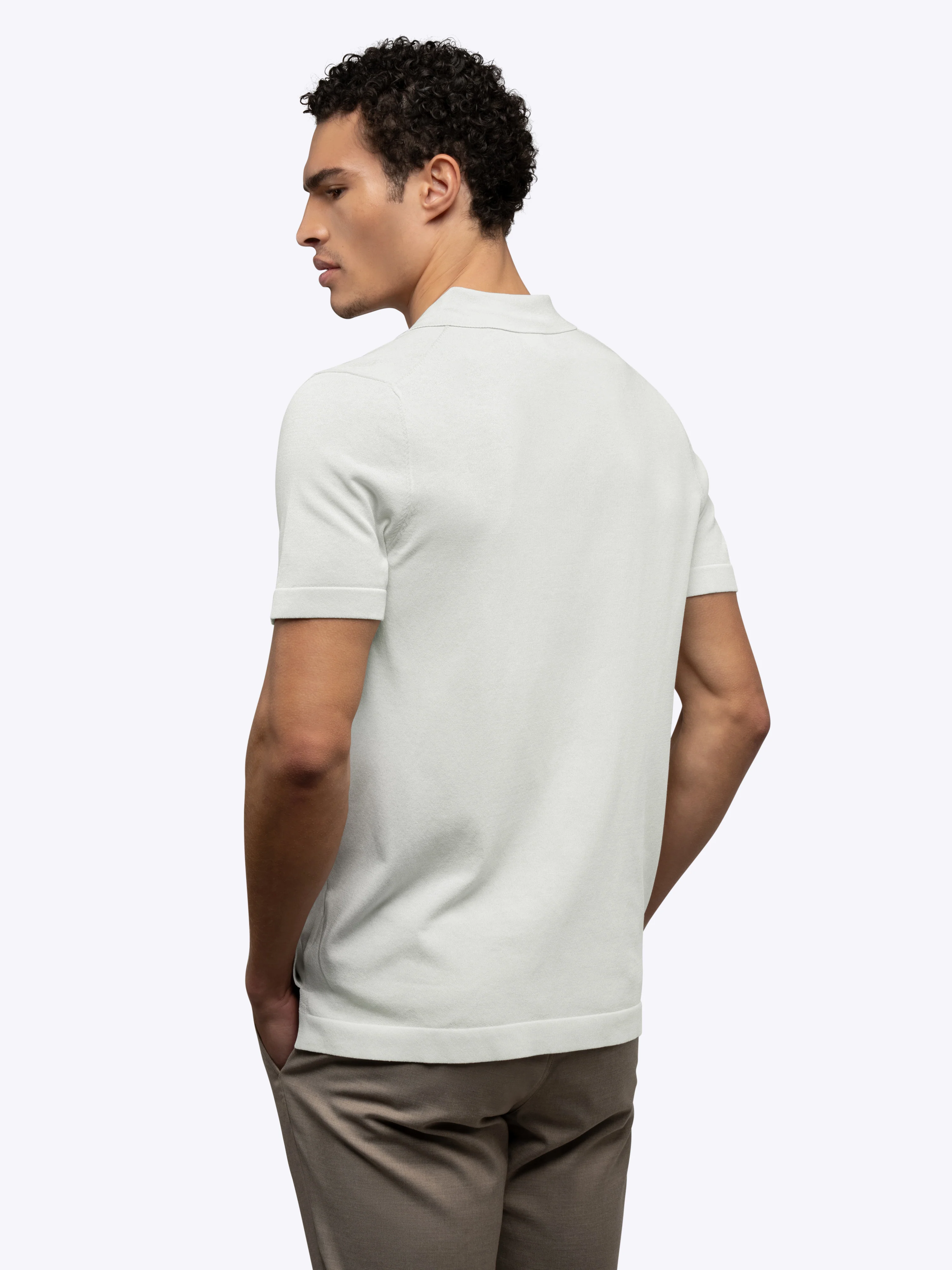 Riviera Knit Button Up | Nimbus Signature-Fit - Image 3