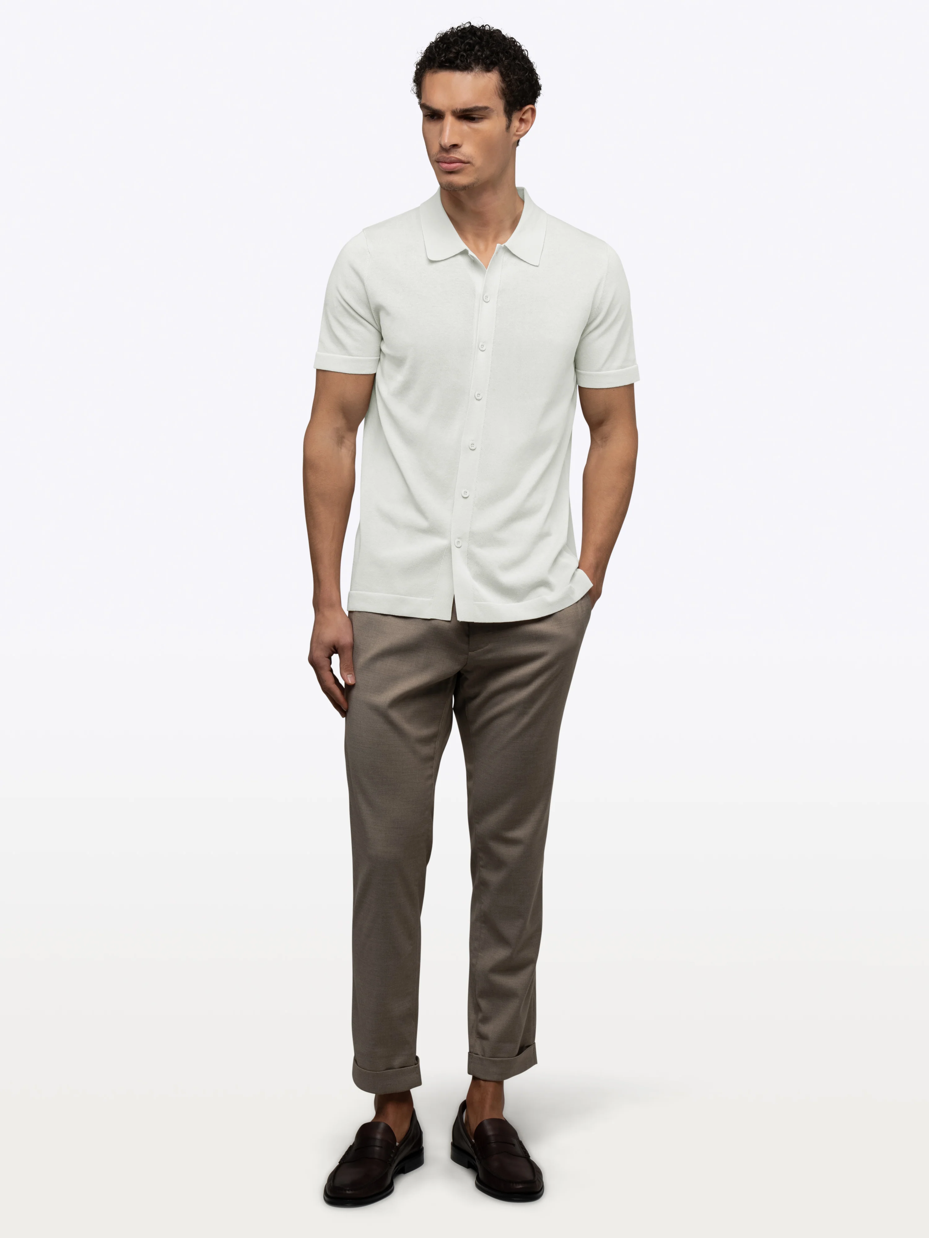 Riviera Knit Button Up | Nimbus Signature-Fit - Image 7