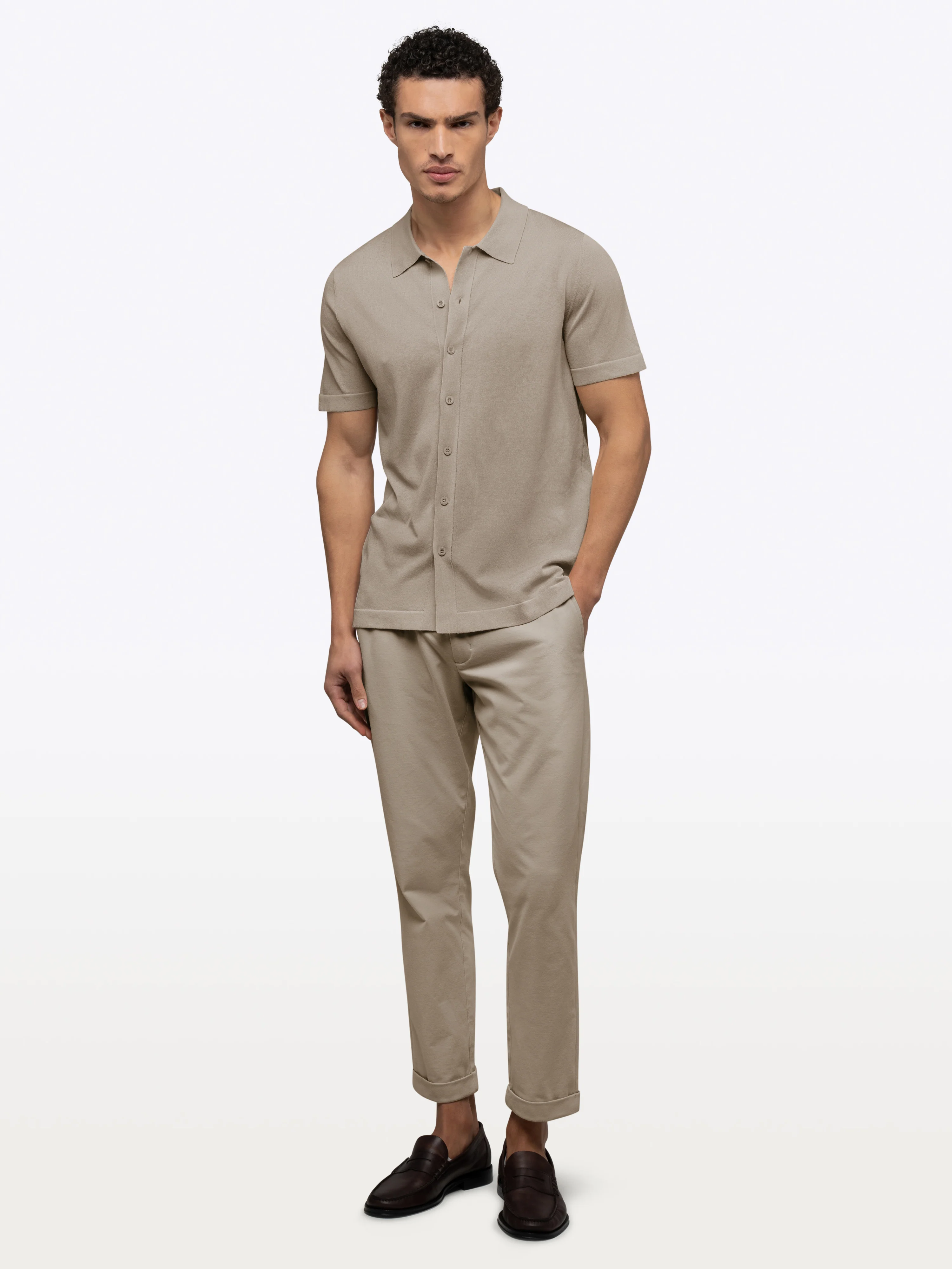 Riviera Knit Button Up | Pure Cashmere Signature-Fit - Image 5