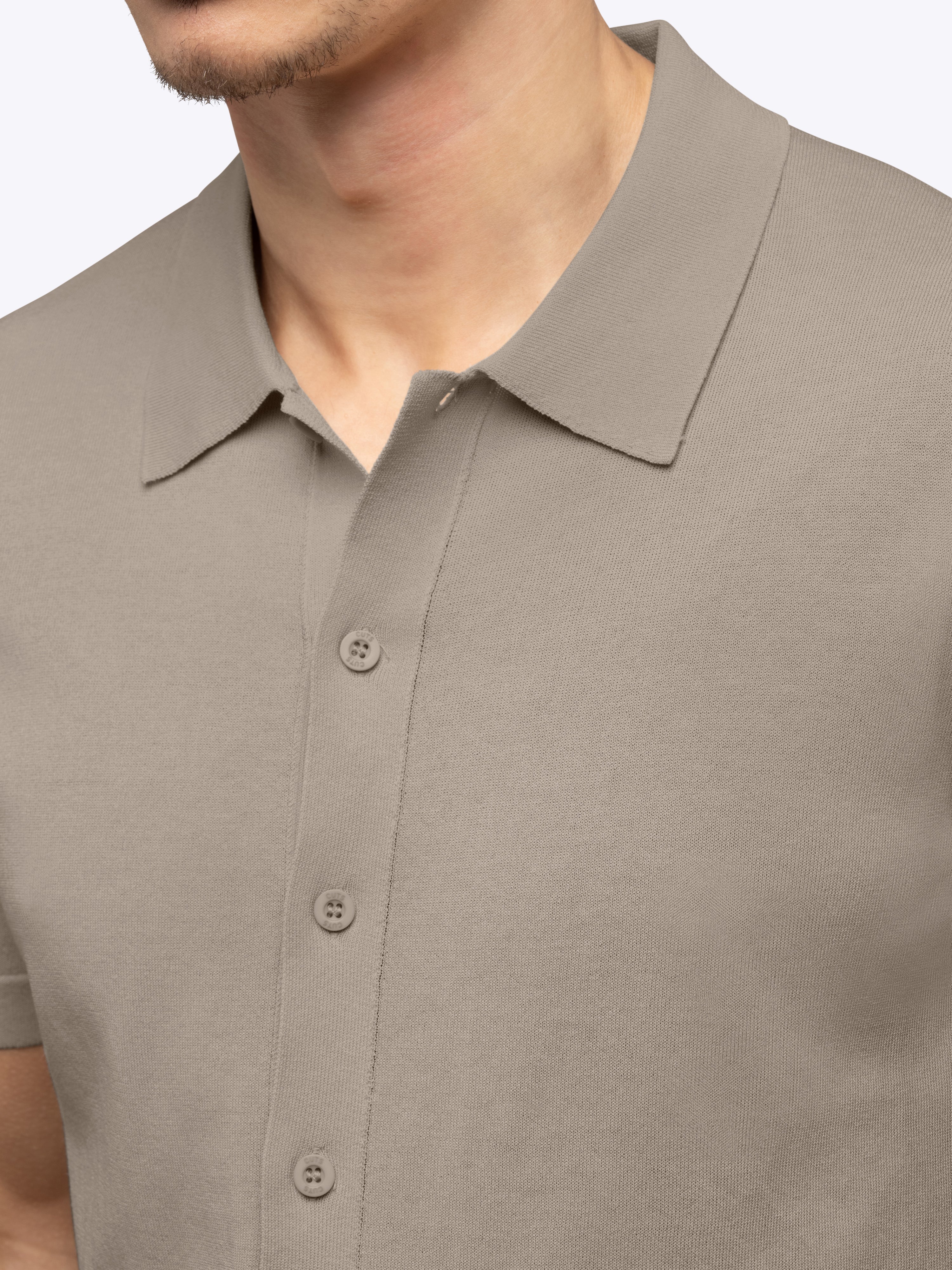 Riviera Knit Button Up | Pure Cashmere Signature-Fit - Image 6