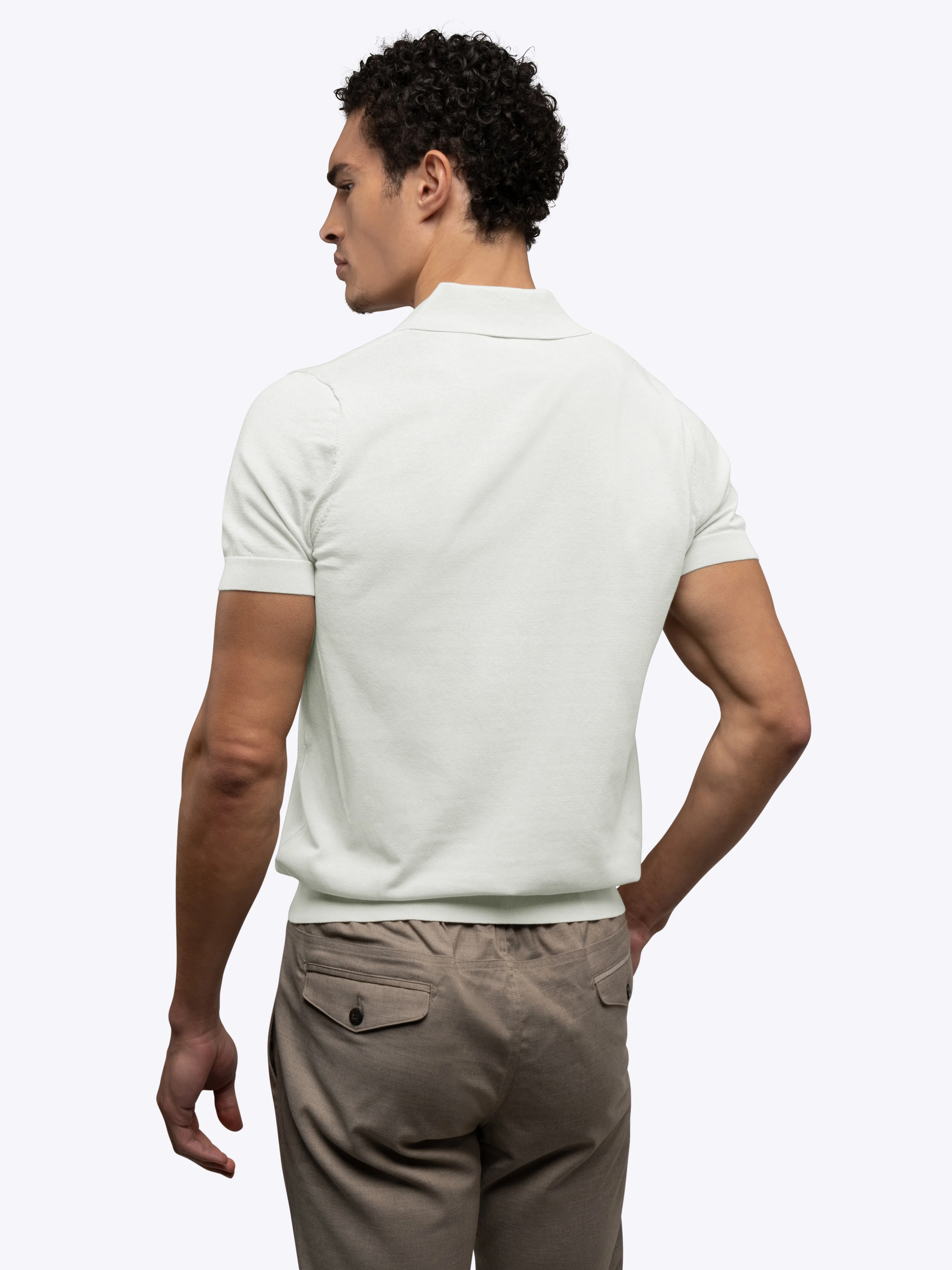 Riviera Knit Polo | Nimbus Signature-Fit - Image 4