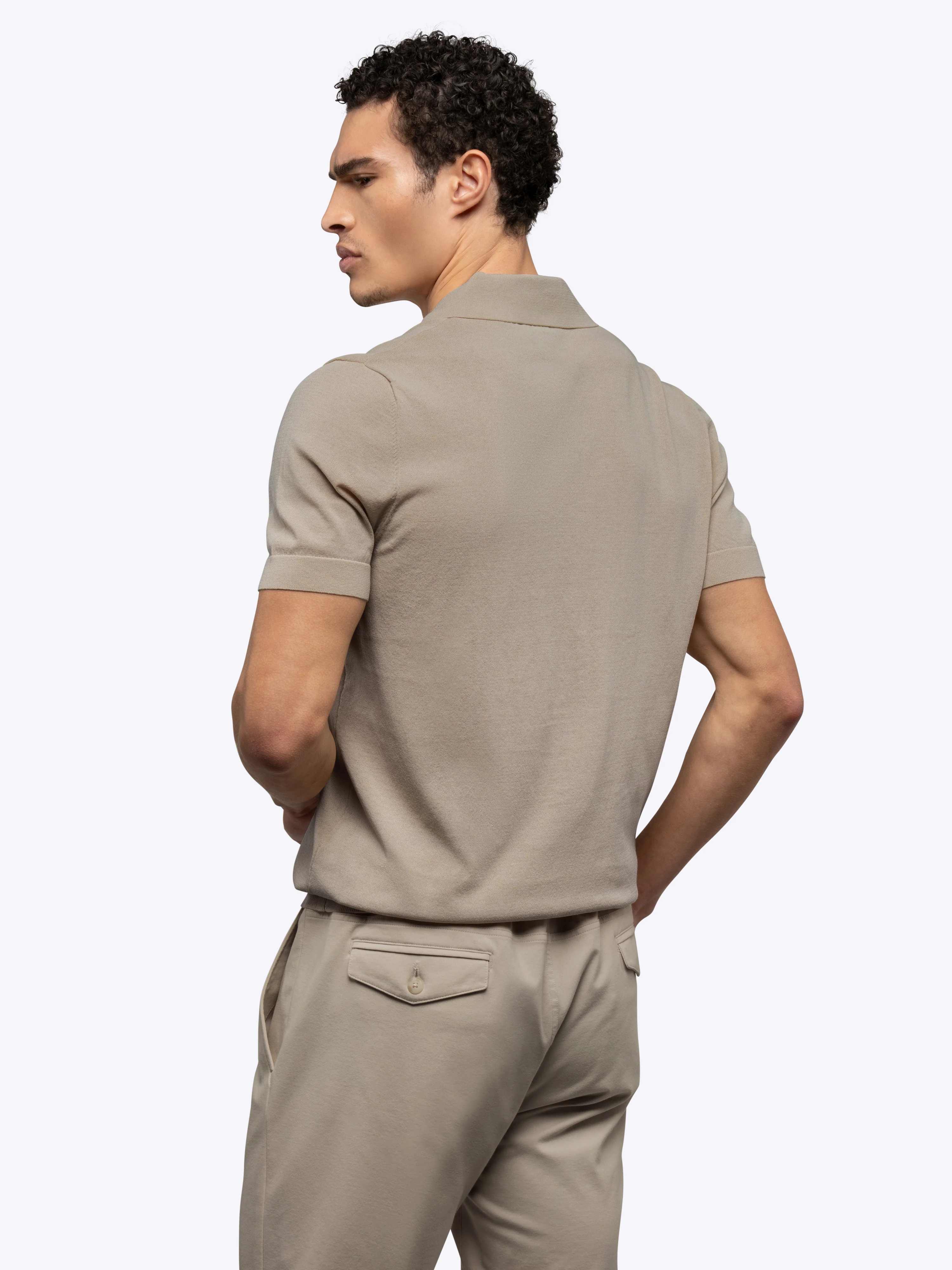 Riviera Knit Polo | Pure Cashmere Signature-Fit - Image 4