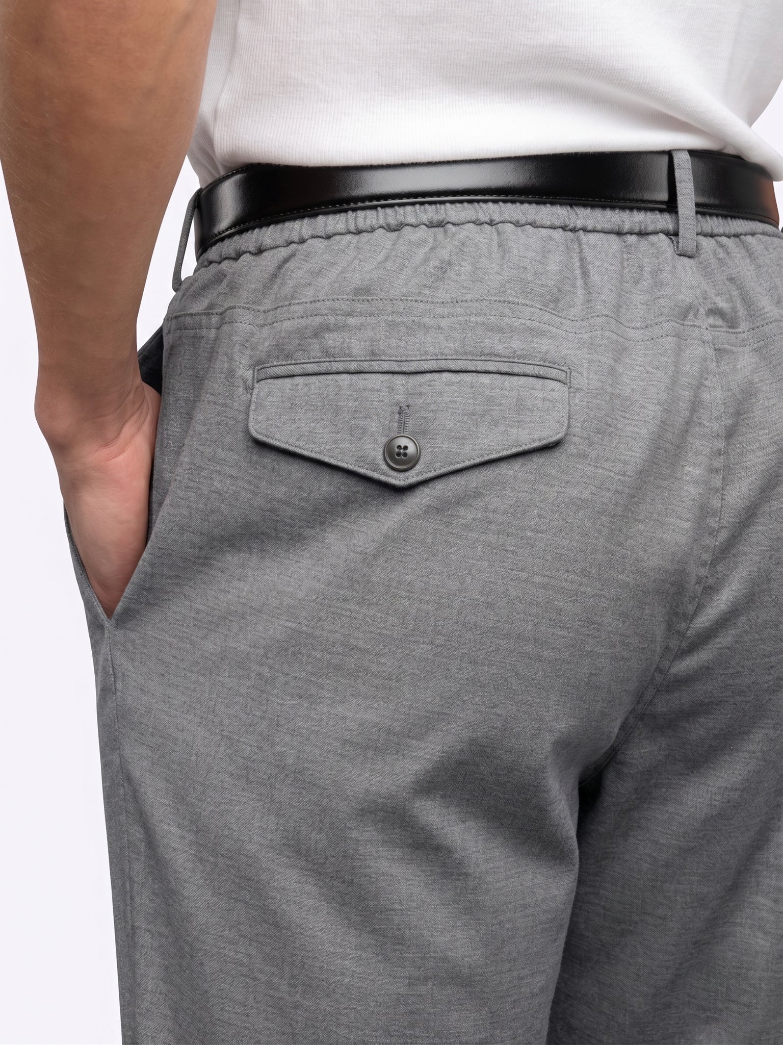SoHo Trouser | Heather Charcoal Classic-fit - Image 4