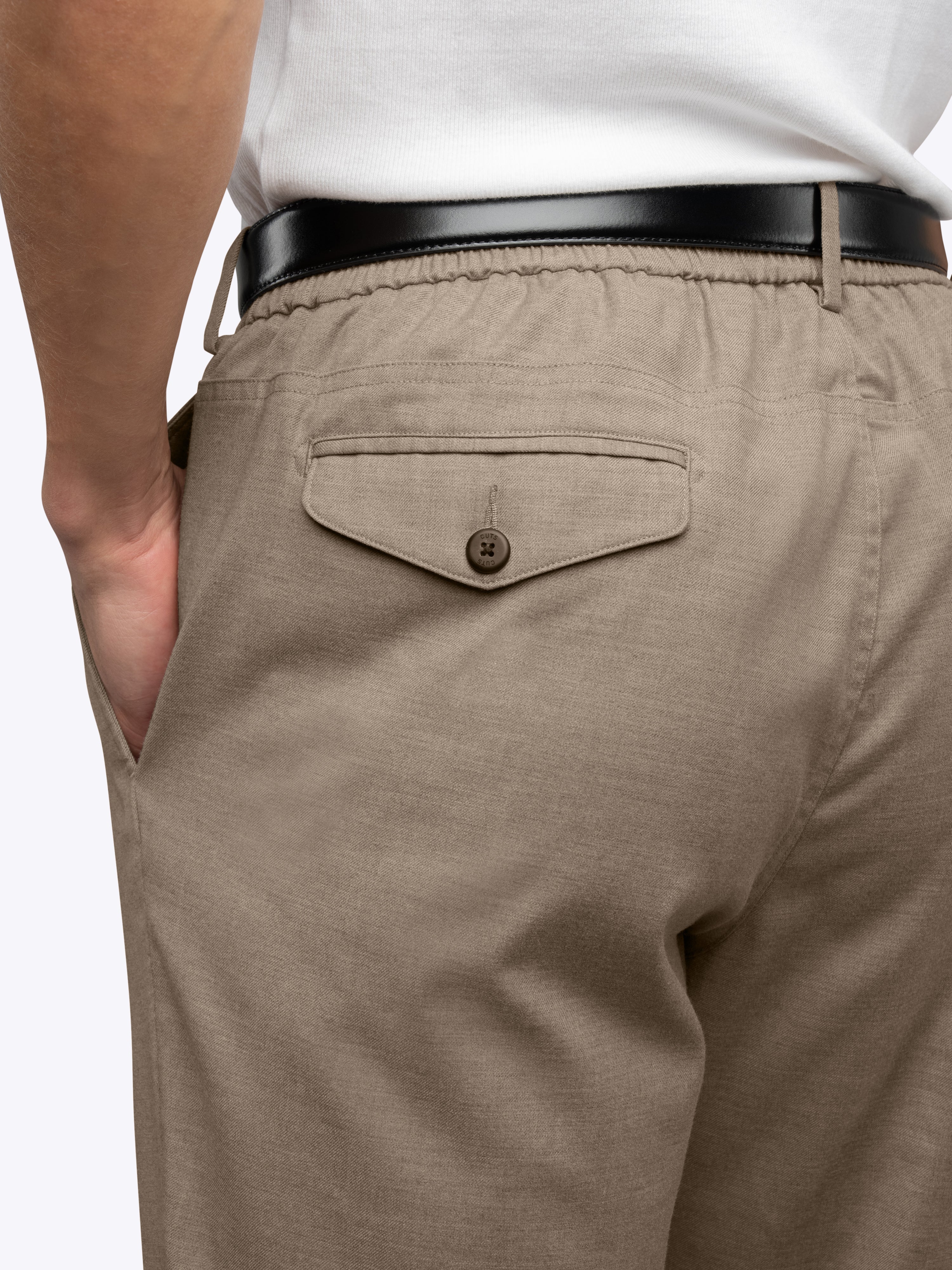 SoHo Trouser | Heather Tobacco Classic-fit - Image 5